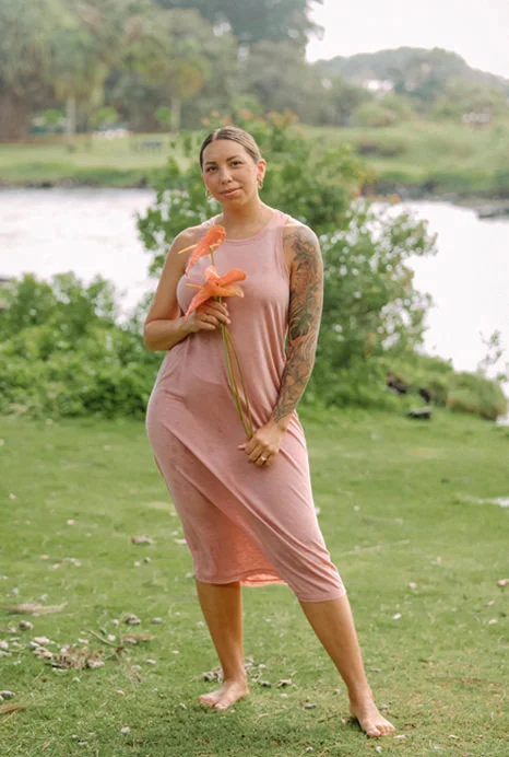New Markdowns DRESS ISA - ROSE CLOUD