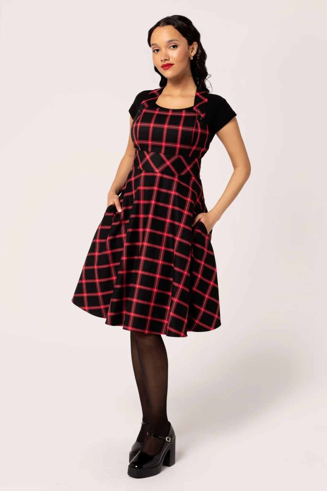 Discount Deals textured dressJanine Pinafore Dress