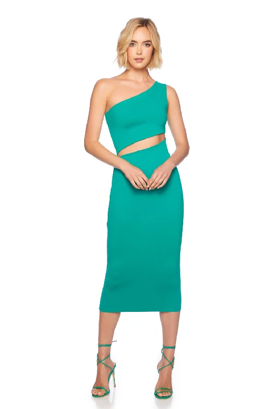 Price Rollback party-ready dressone shoulder cutout dress