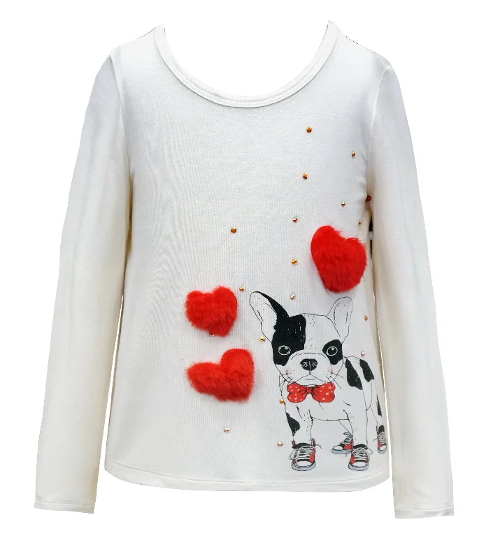 Online Exclusive sleek dressHannah Banana Puppy Shirt