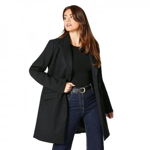 Shop and Save vintage coatPrinciples Womens/Ladies Double-Breasted Crombie Coat