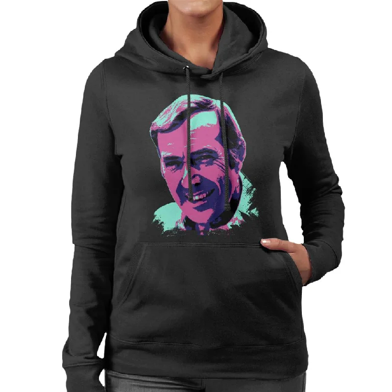 Factory Direct Sale zip-up hoodiezip-up hoodieTV Times Musical Entertainer Val Doonican 1975 Pop Art Stylised Women's Hooded Sweatshirt