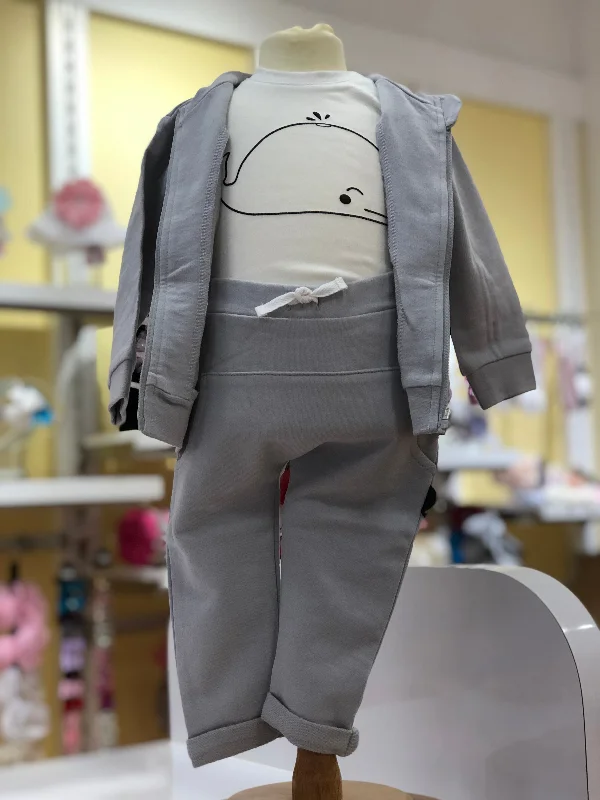 Online Only t-shirt dressZero2Three Vapor Grey Pants