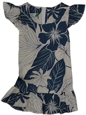 Exclusive Online Offer 105C - Girls Hawaii Dress Lanai Blue