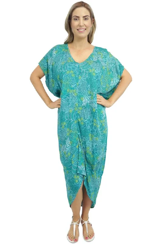 Limited Quantity Frilled Toga Dress "Paisley Batik" print