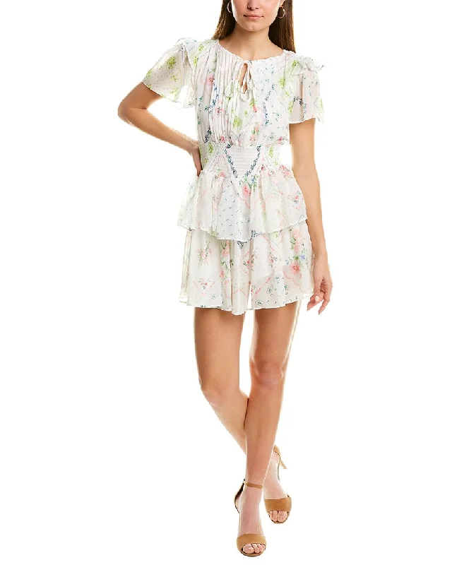 lace-up dressMoonsea Keyhole Mini Dress