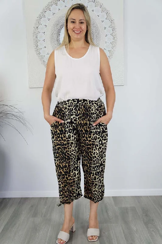 Limited Availability Castaway Pant "Leopard"