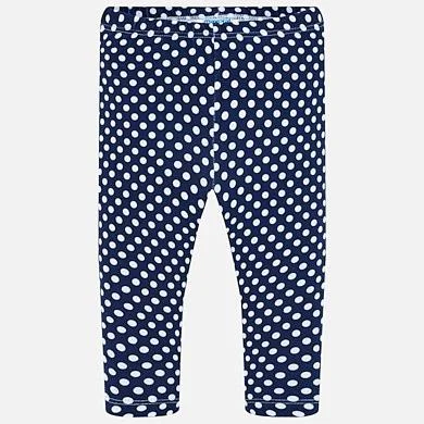 Super Bargain textured dressPolka dot leggings