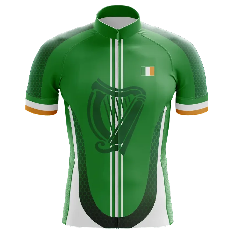 sleek gym hoodieIreland Short Sleeve Cycling Jersey