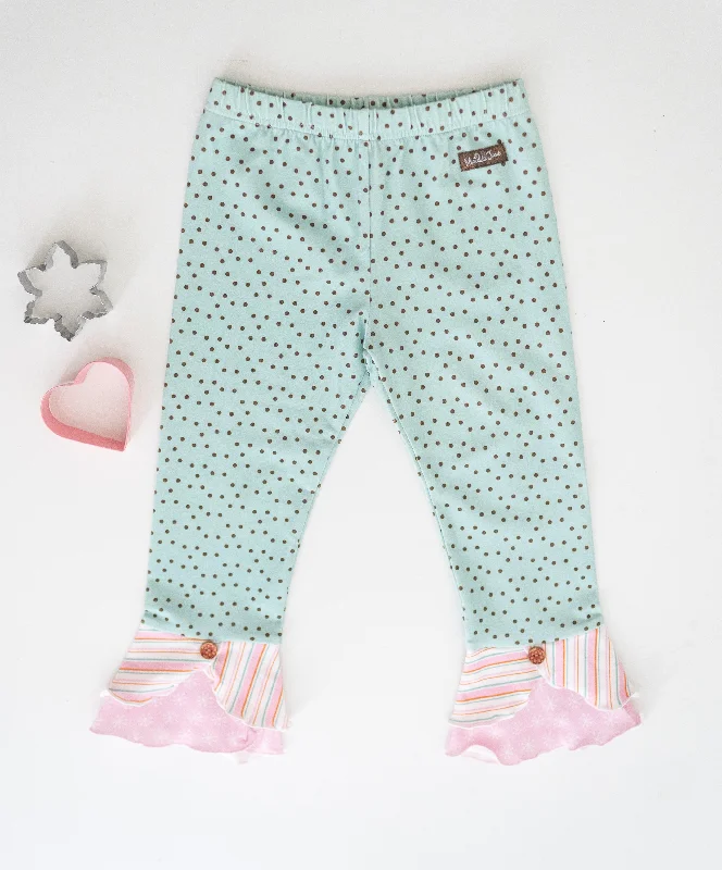 spaghetti strap dressPeppermint Dot Parade Scrappy Leggings