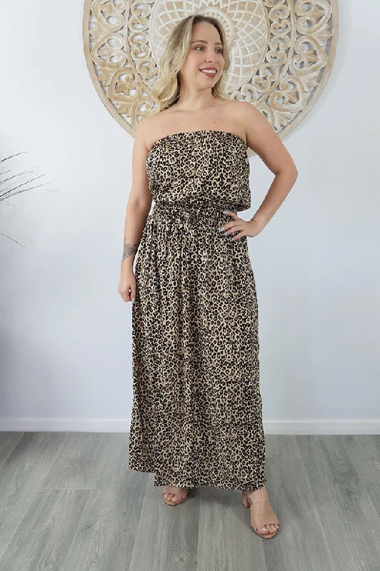 Discount Days Tube Dress "Baby Cheetah"