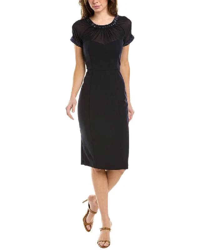 ashionable dressMaggy London Embellished Sheath Dress