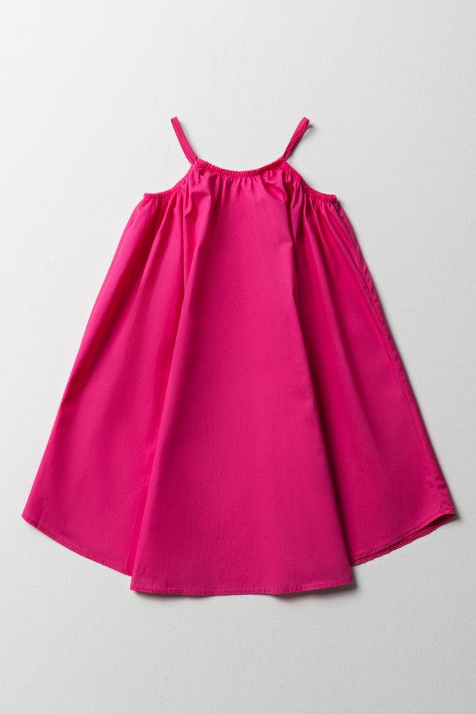 party-ready dressHalterneck Tent Dress Pink