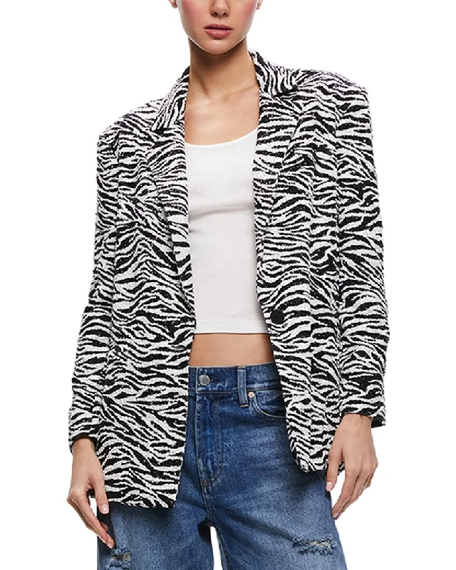 Act Now soft coatAlice + Olivia Shan Boxy Blazer