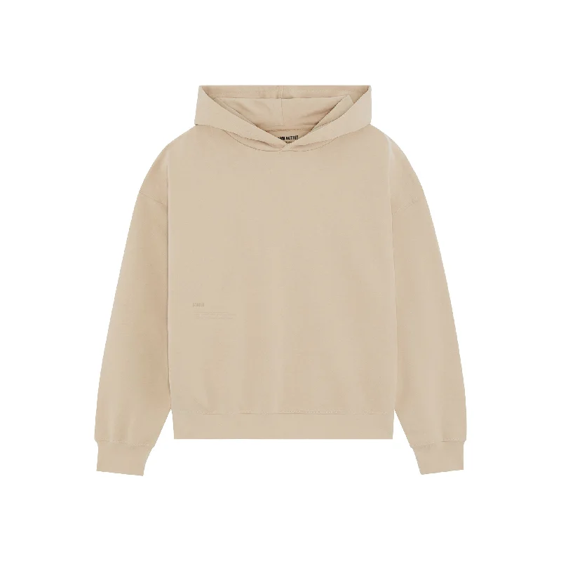 performance hooded sweatshirtEssential Oversized Hoodie Sand