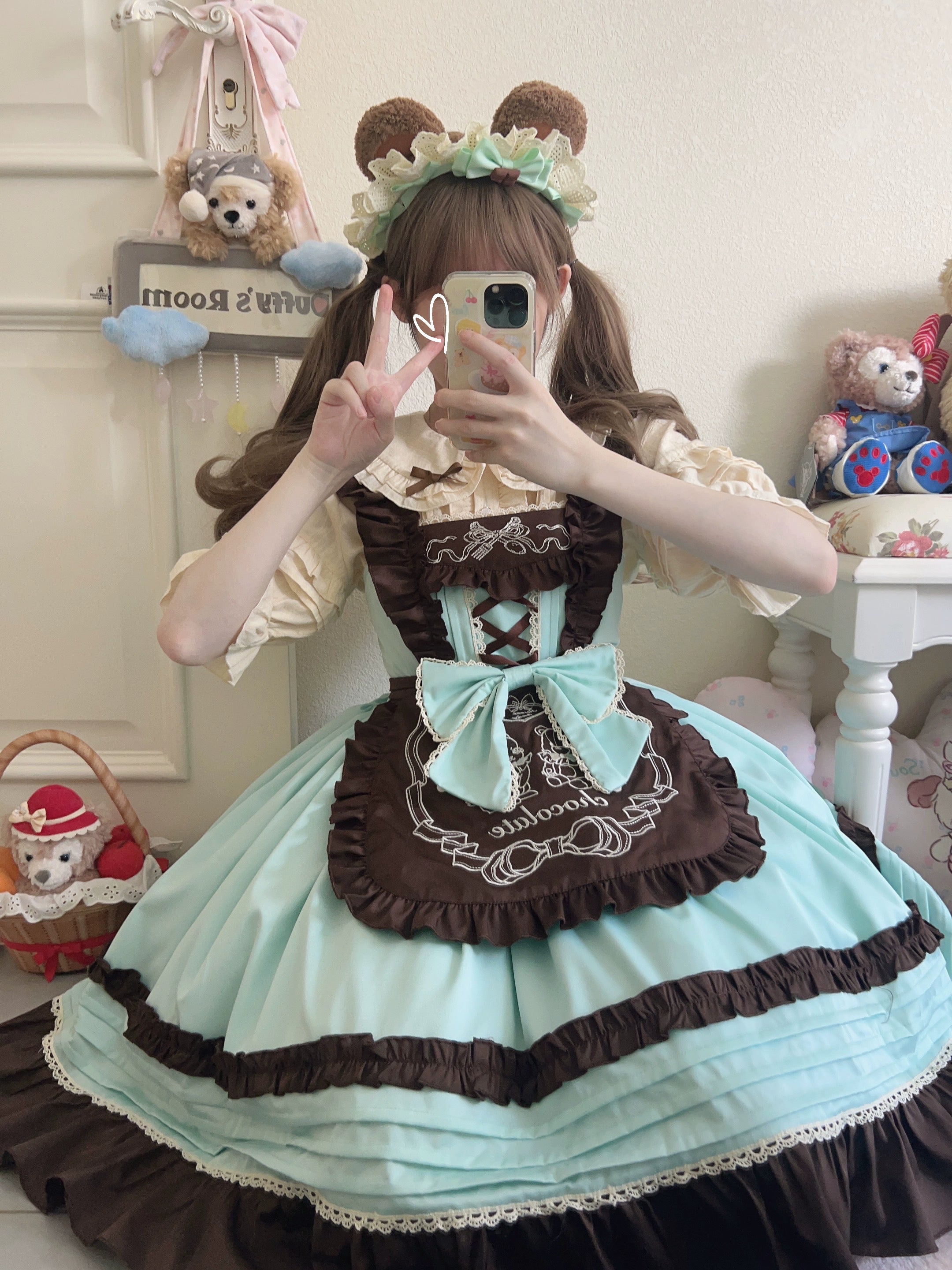 Incredible Offers wrap dressSugar Girl~Sweet Layered Cake~Sweet Lolita JSK with Detachable Apron