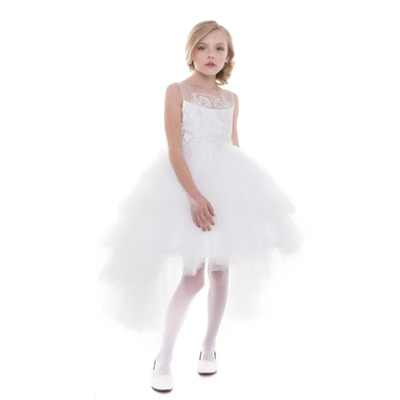 Year-End Sale evening dressAbella Dress in Off White