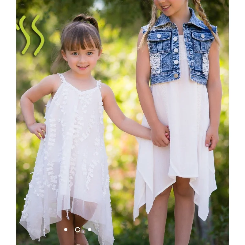 Price Break winter dressLittle Mass Summer White Dress