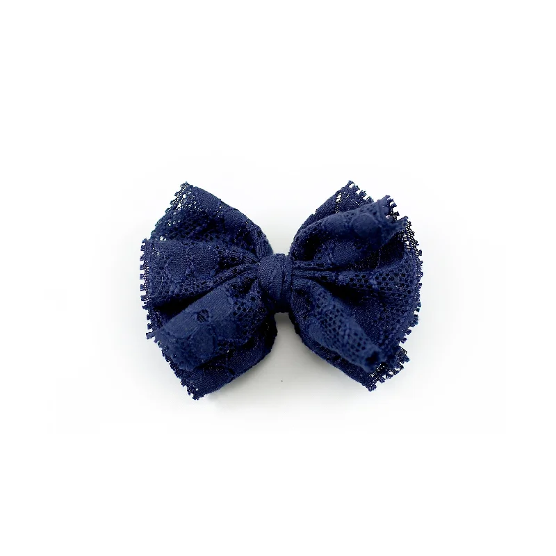Big Discounts comfy dressMaeli Rose Lace Bow CLip