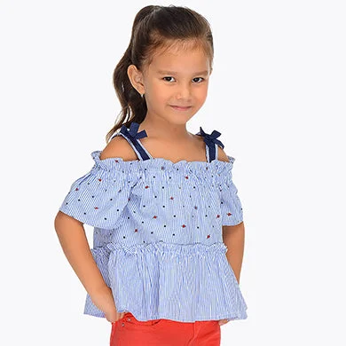 Exclusive Savings spaghetti strap dressStriped Blouse