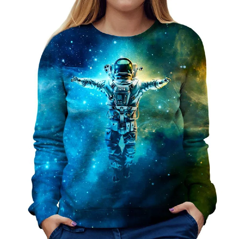 Year-End Clearance fitness hoodie for trainingCosmic Dreams Womens Sweatshirt