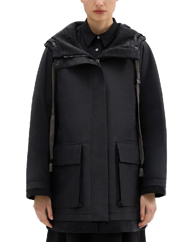Deal Frenzy sleek jacketTheory Cyber Parka