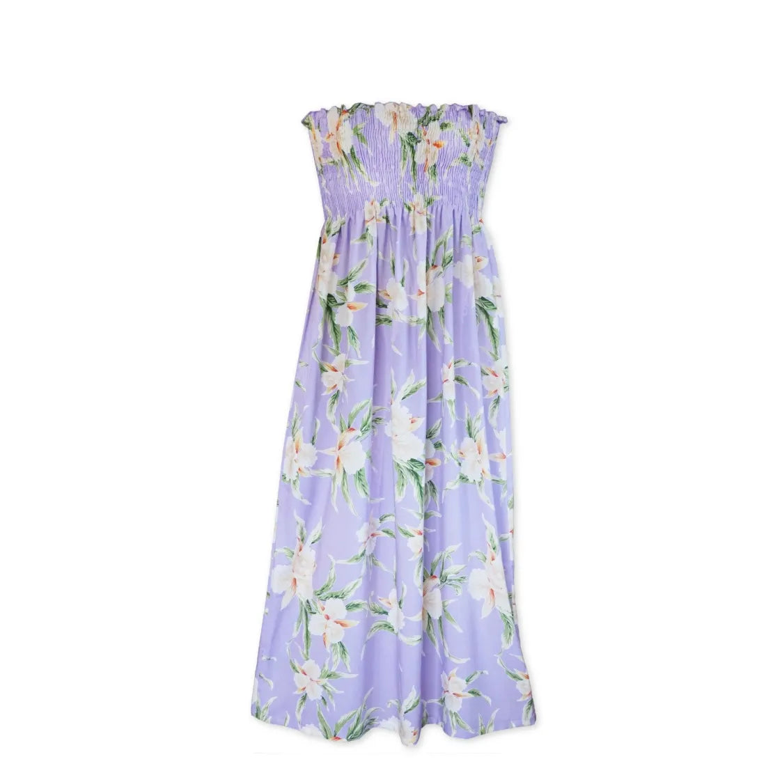 Quick Sale Mele Purple Maxi Hawaiian Dress