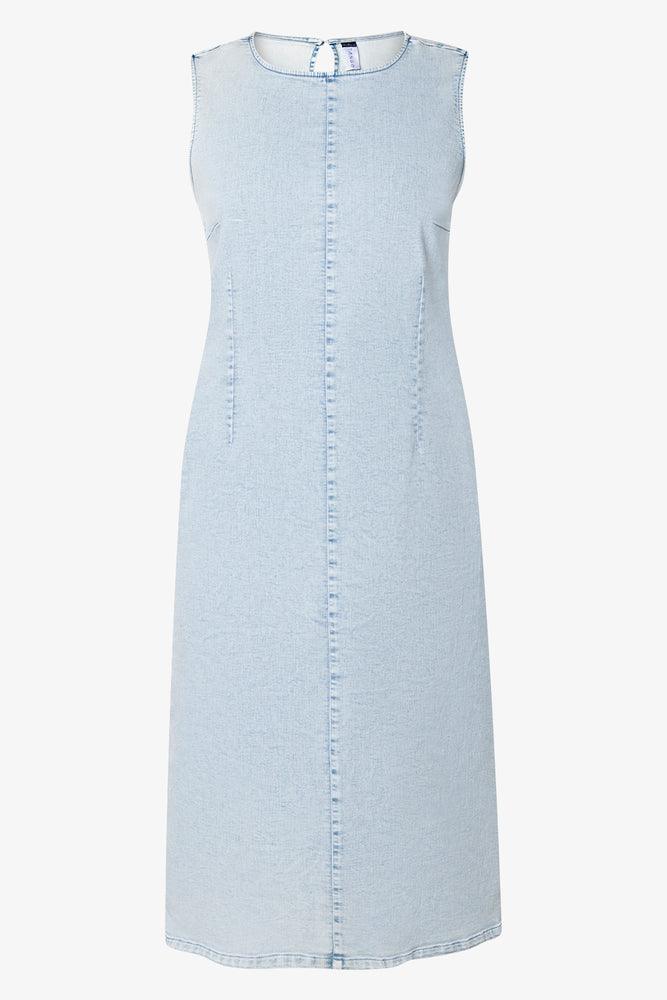 v-neck dressBodycon Denim Dress Light Blue