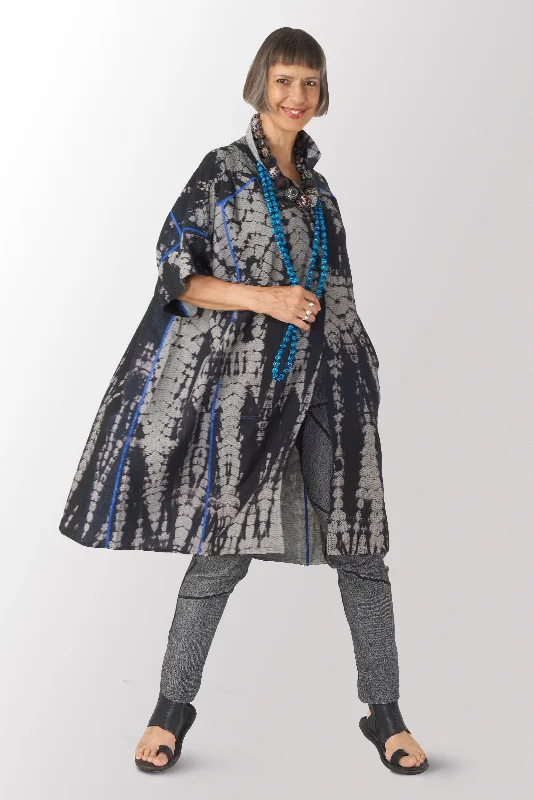 Reduced Prices SERPENT PRINT KANTHA WIDE SHIRT DRESS - sp2448-blk -