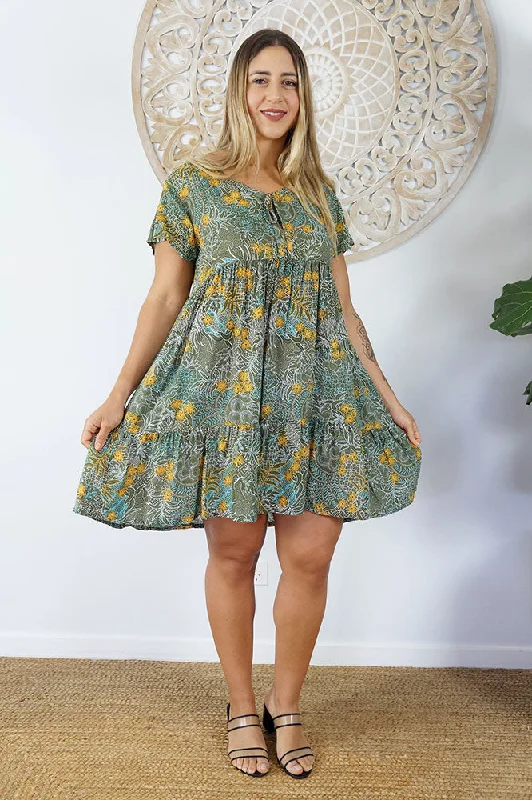 Lowest Price Kiki Dress "Batik Paisley"