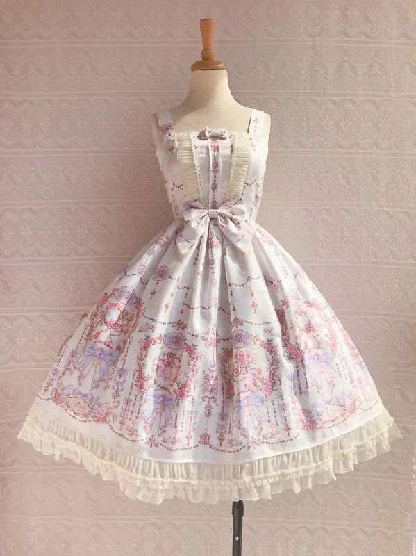 Today’s Deal form-fitting dressYilia~Sweet Printing Winter Lolita JSK Dress