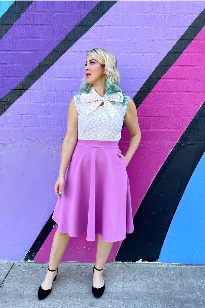Fantastic Deals long sleeve dressCharlotte Skirt in Lilac