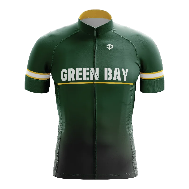 lightweight fitness hoodieGreen Bay Short Sleeve Cycling Jersey