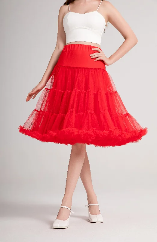Customer Appreciation Sale elegant evening dressFluffy Petticoat in Red