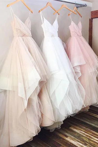 Daily Specials party-ready dressPrincess A-line Straps Long Wedding Dress