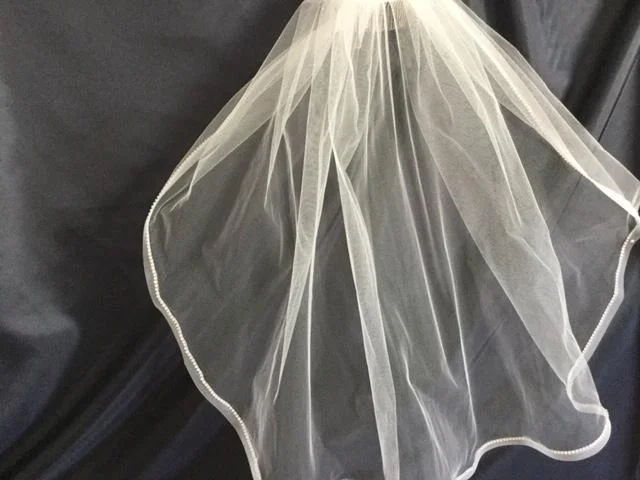 draped dressCommunion Veil