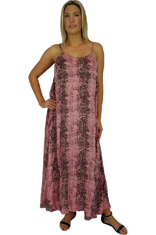 Holiday Sale Aura Dress "Python" Print