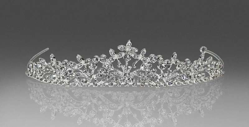 Overstock Sale fitted cocktail dressCrystal Tiara with Peak