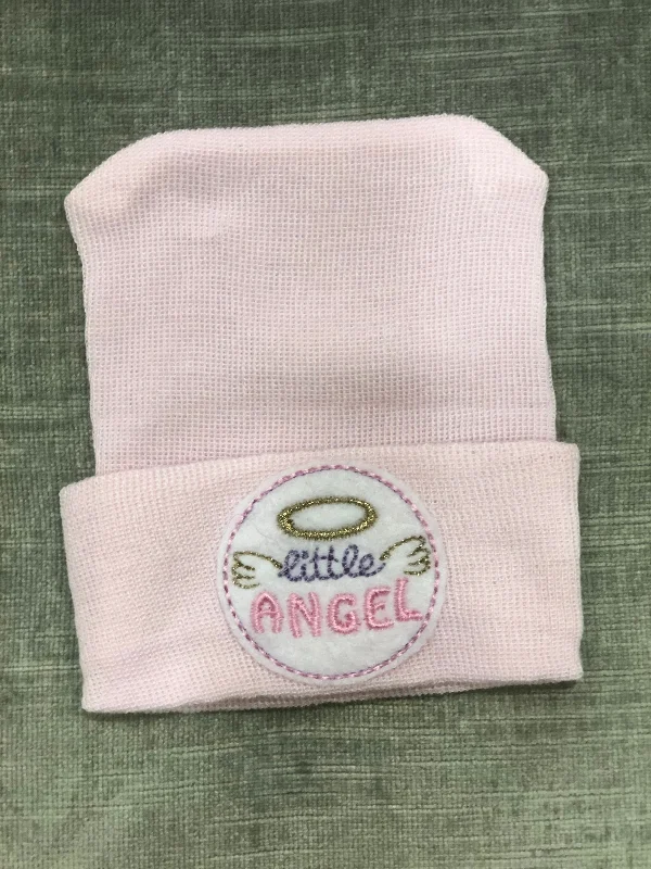 sleeveless dressCradle Cuties Little Angel Hat