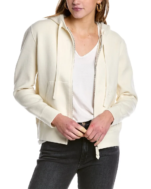 Deal Dash casual sports coatBurberry Cashmere-Blend Zip Hoodie