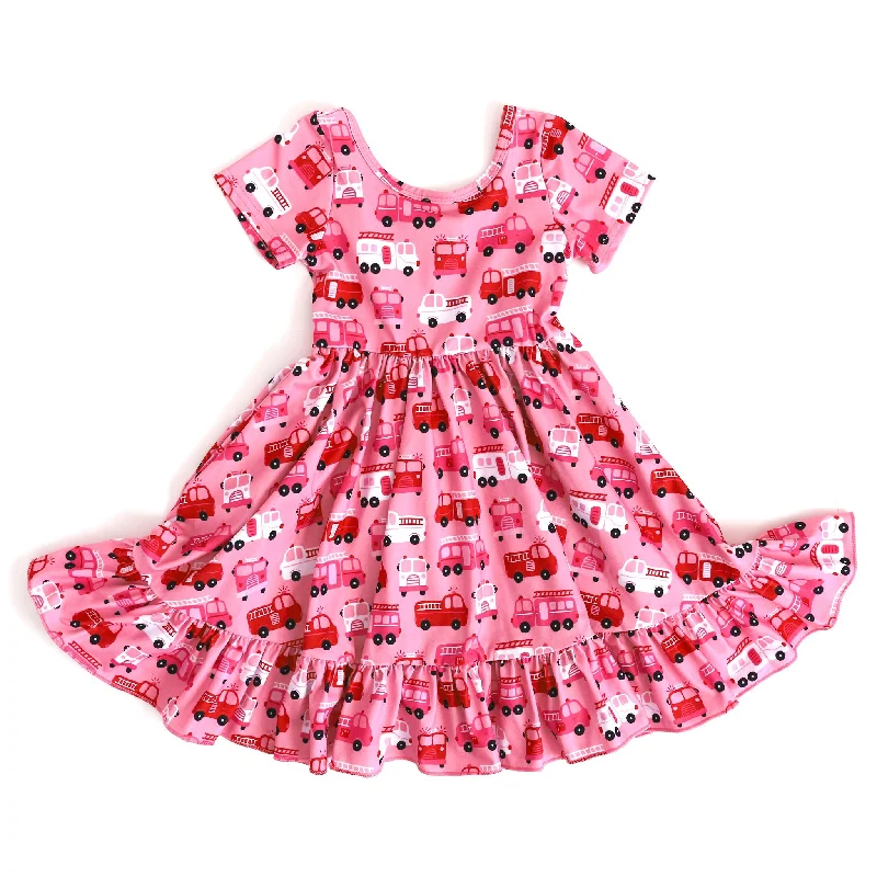 playful dressFiretruck 1-4-3 Charm Dress