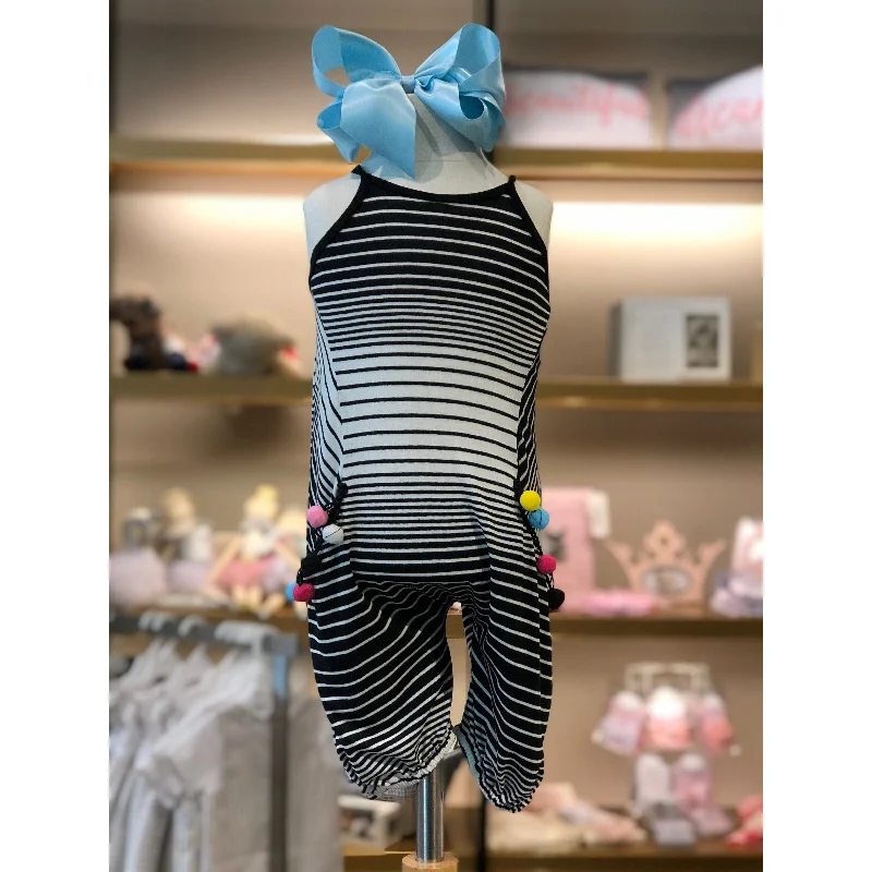 Deep Discounts bodycon dressLittle Mass Rainbow Girl Stripe Romper