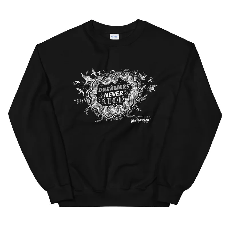 oversized sports sweatshirt"Dreamers Never Stop" Sweatshirt