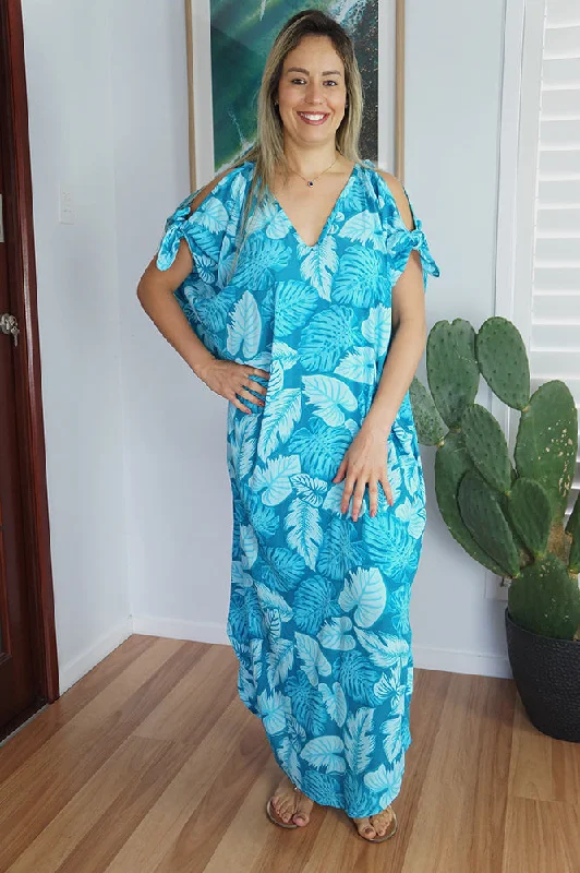 Don’t Miss Out Mykonos Dress "Leaves"