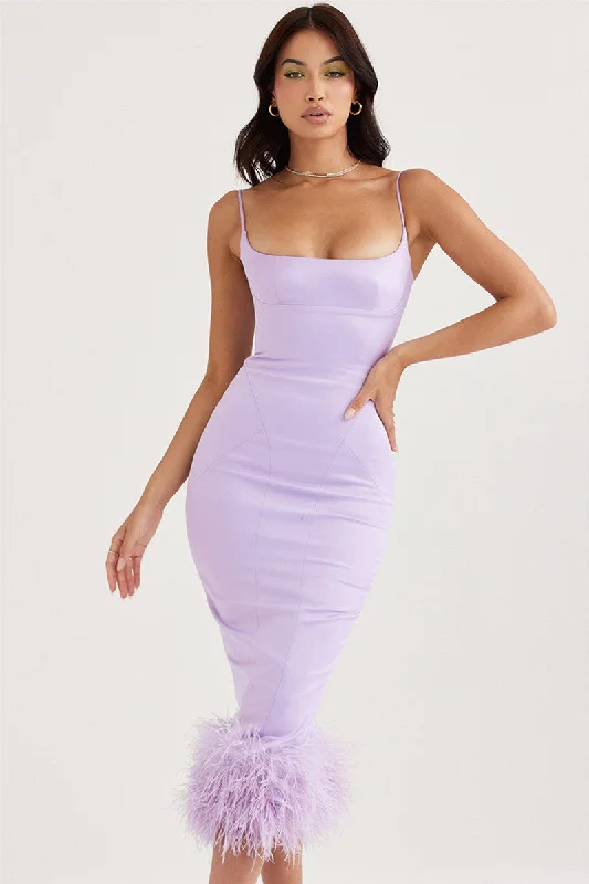 Huge Discounts cocktail party dressLillian Spaghetti Strap Backless Long Dress