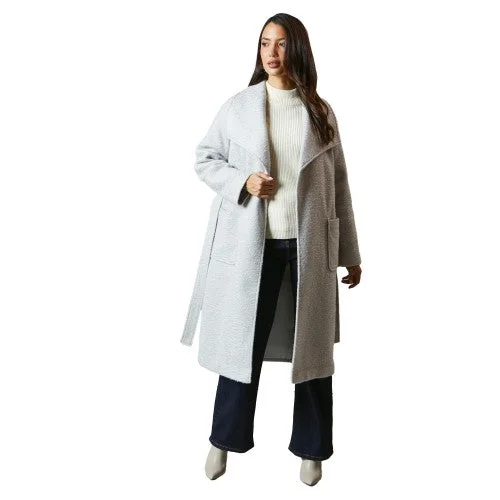 cold weather coatPrinciples Womens/Ladies Belted Shawl Collar Coat