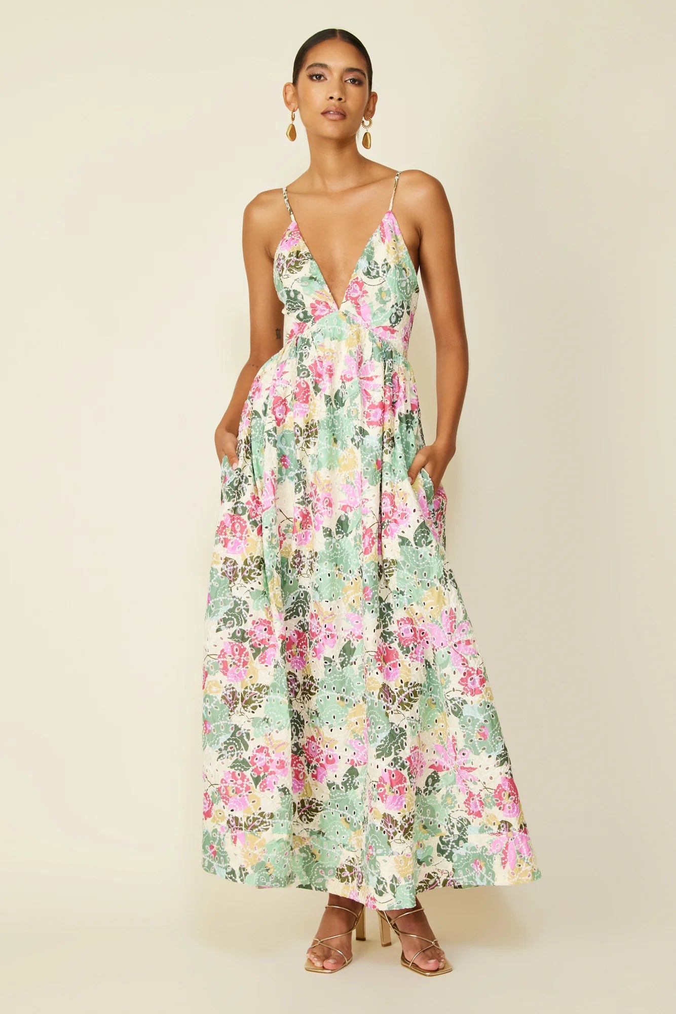 Mega Sale Line and Dot - Playa Dress