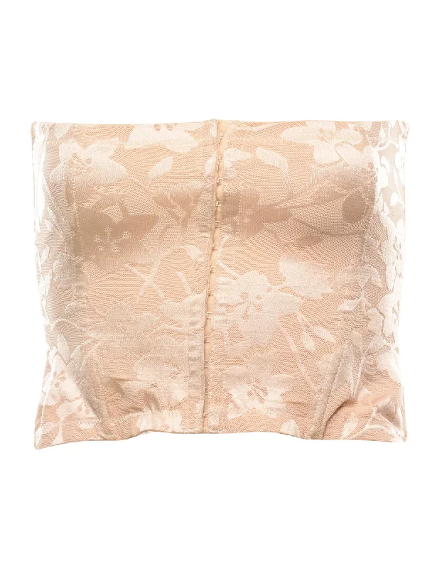 Price Smash insulated jacketFloral Print Beige Corset - S