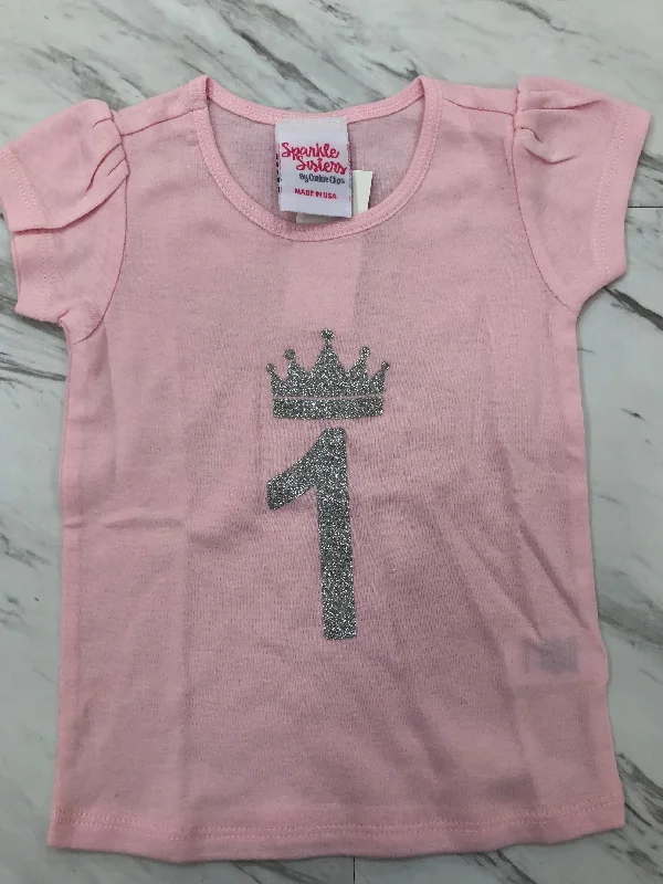 Great Bargains form-fitting dressSilver and Pink Birthday Crown Shirt