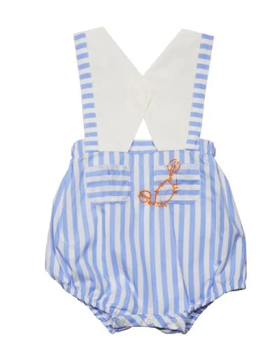 wrap-around dressLuli & Me Southern Seaside Captain Bubble